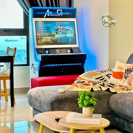 Seaview Poolview Cityview Baliresidence Video Game 5Minjonker Malacca Exterior photo