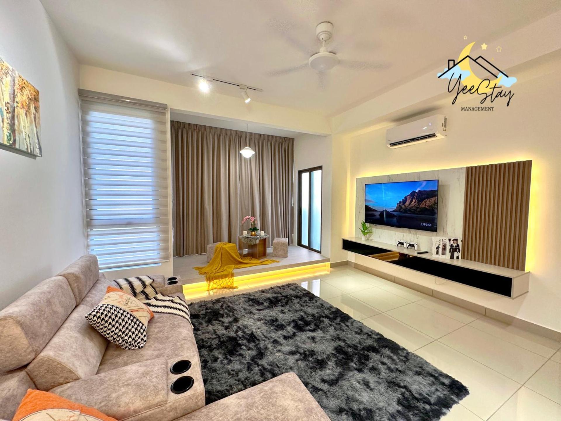Seaview Poolview Cityview Baliresidence Video Game 5minjonker Apartment Malacca