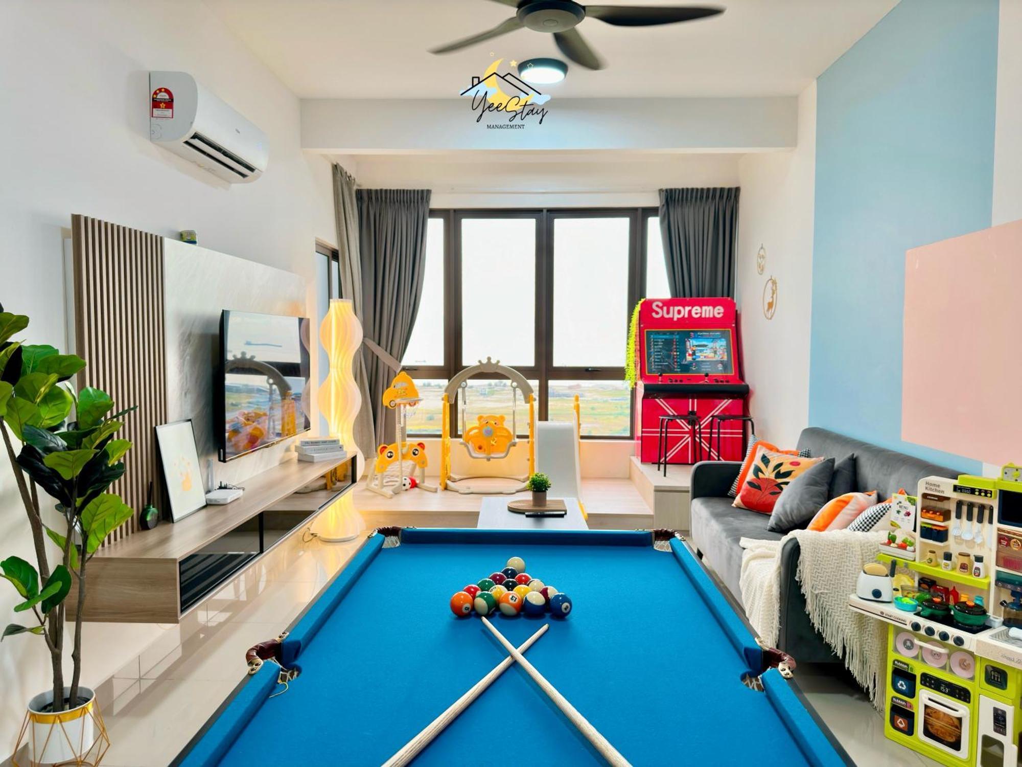Seaview Poolview Cityview Baliresidence Video Game 5minjonker Apartment *